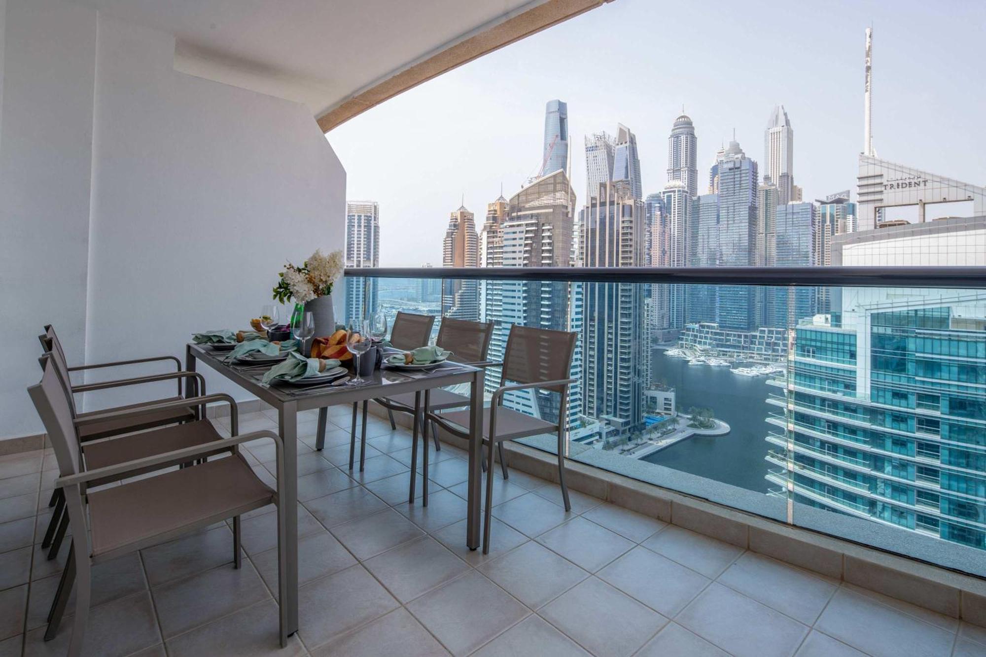 Frank Porter - Time Place Tower Apartment Dubai Exterior foto